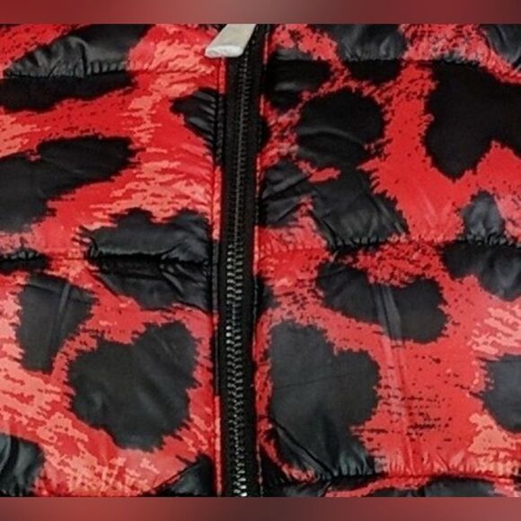 Coleen Lopez Leopard Print Puffer Vest - Picture 4 of 5
